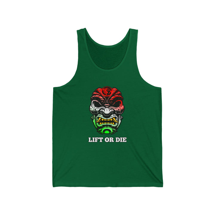 SAMURAI-MAC RED WHITE GREEN/LIFT OR DIE