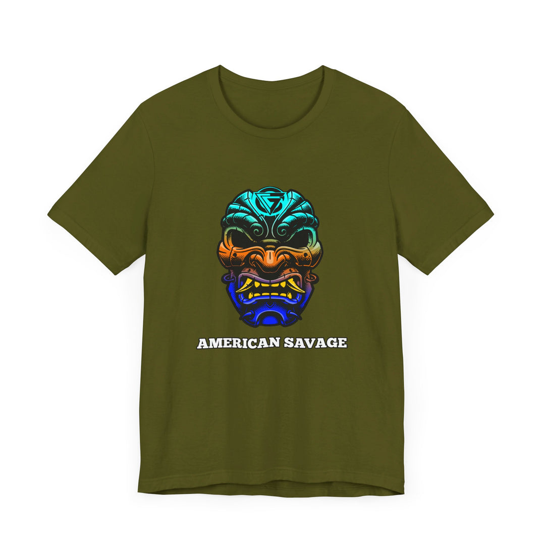 SAMURAI MAC BLUE ORANGE AQUA FADE /AMERICAN SAVAGE