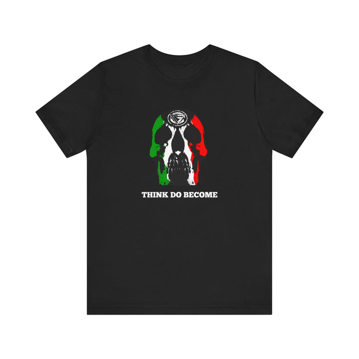 SKULLATOR RED WHITE GREEN  /THINK DO BECOME