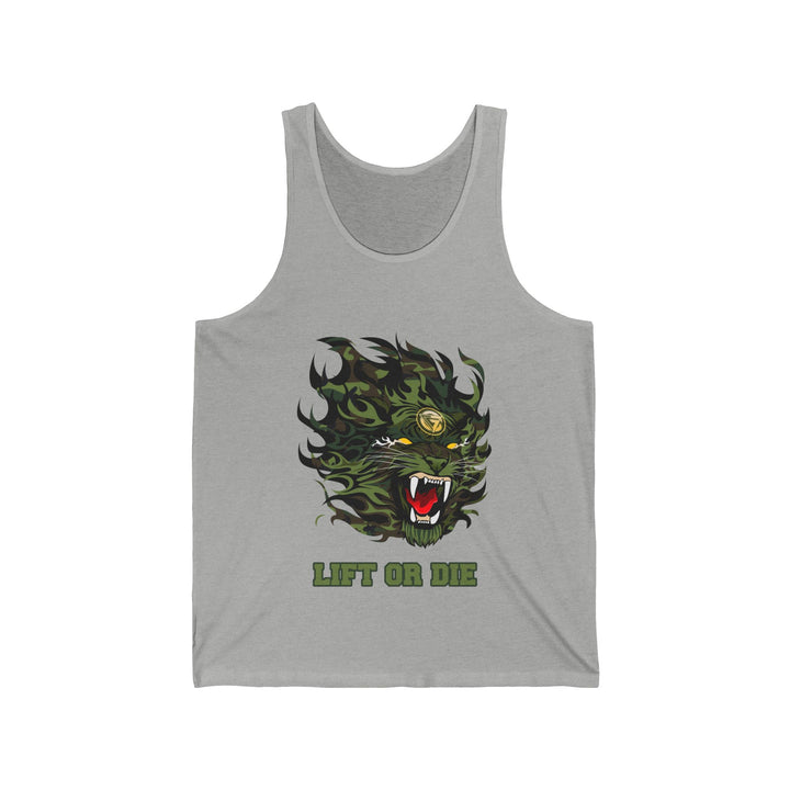 TIGER FLAME TANK FOREST CAMO/LIFT OR DIE