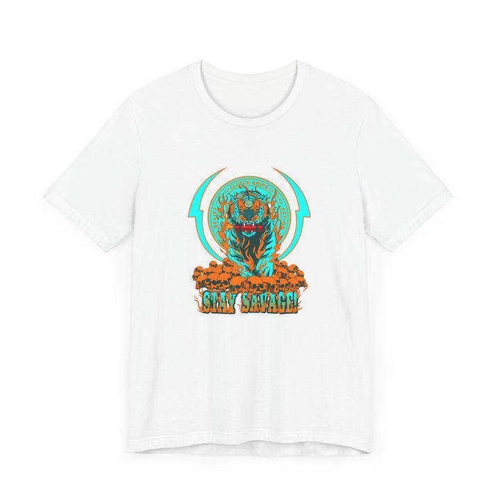 DYNAMITE TIGER MIAMI AQUA ORANGE /STAY SAVAGE