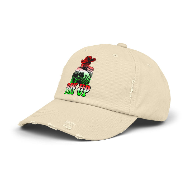 CG COWBOY KILLER RED WHITE GREEN FADE/PAY UP CAP