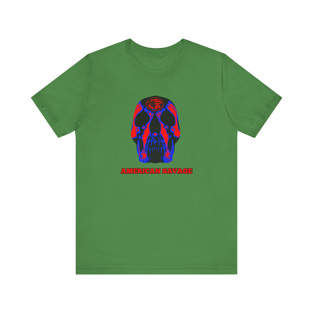 SKULLATOR RED BLUE /AMERICAN SAVAGE