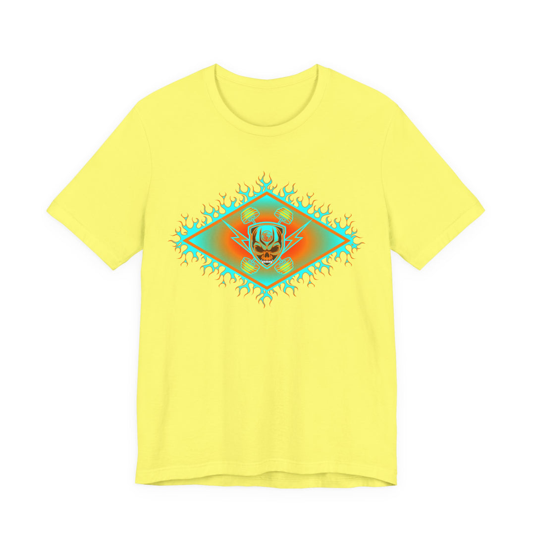 CG DIAMOND SKULLATOR MIAMI AQUA ORANGE DBL BELL