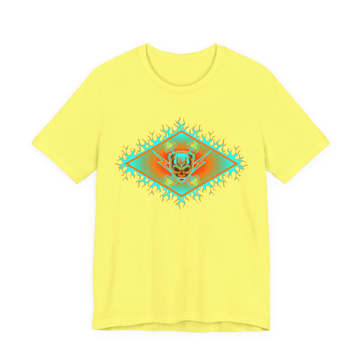 CG DIAMOND SKULLATOR MIAMI AQUA ORANGE DBL BELL