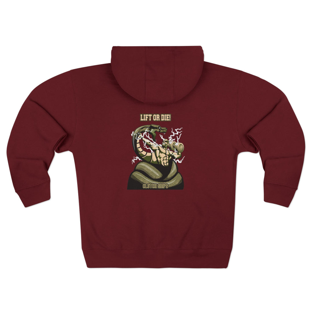 MAC VS SNAKE DESERT SAND GREEN /LIFT OR DIE ZIP UP