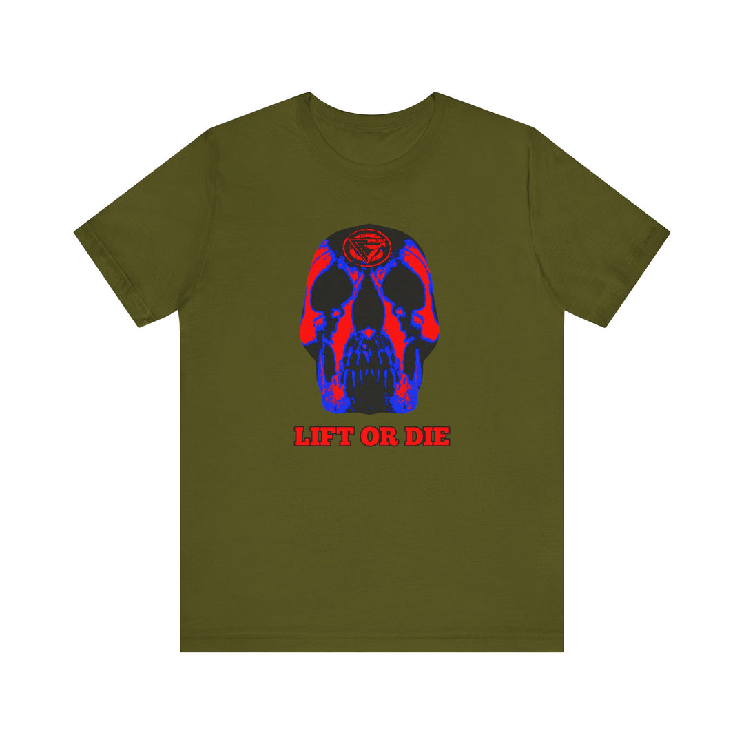 SKULLATOR RED BLUE /LIFT OR DIE