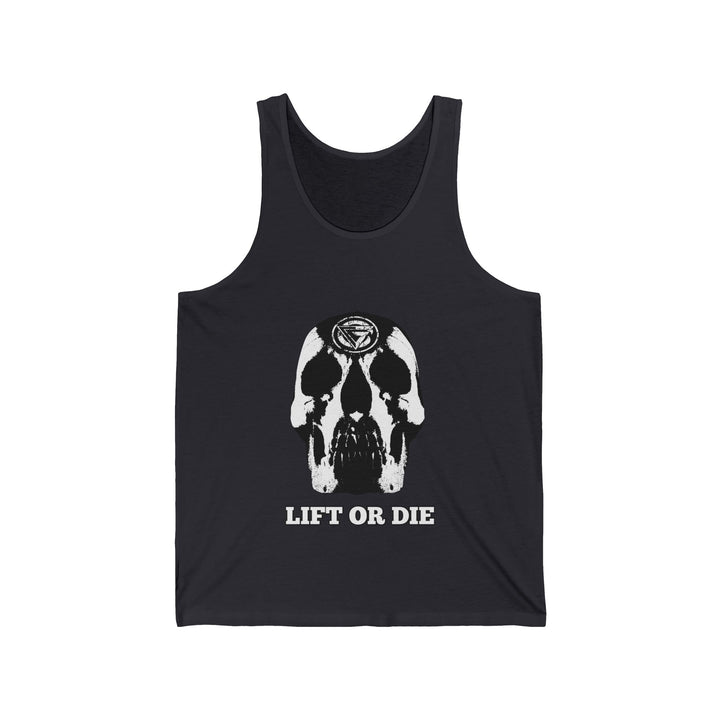 SKULLATOR TANK WHITE /LIFT OR DIE