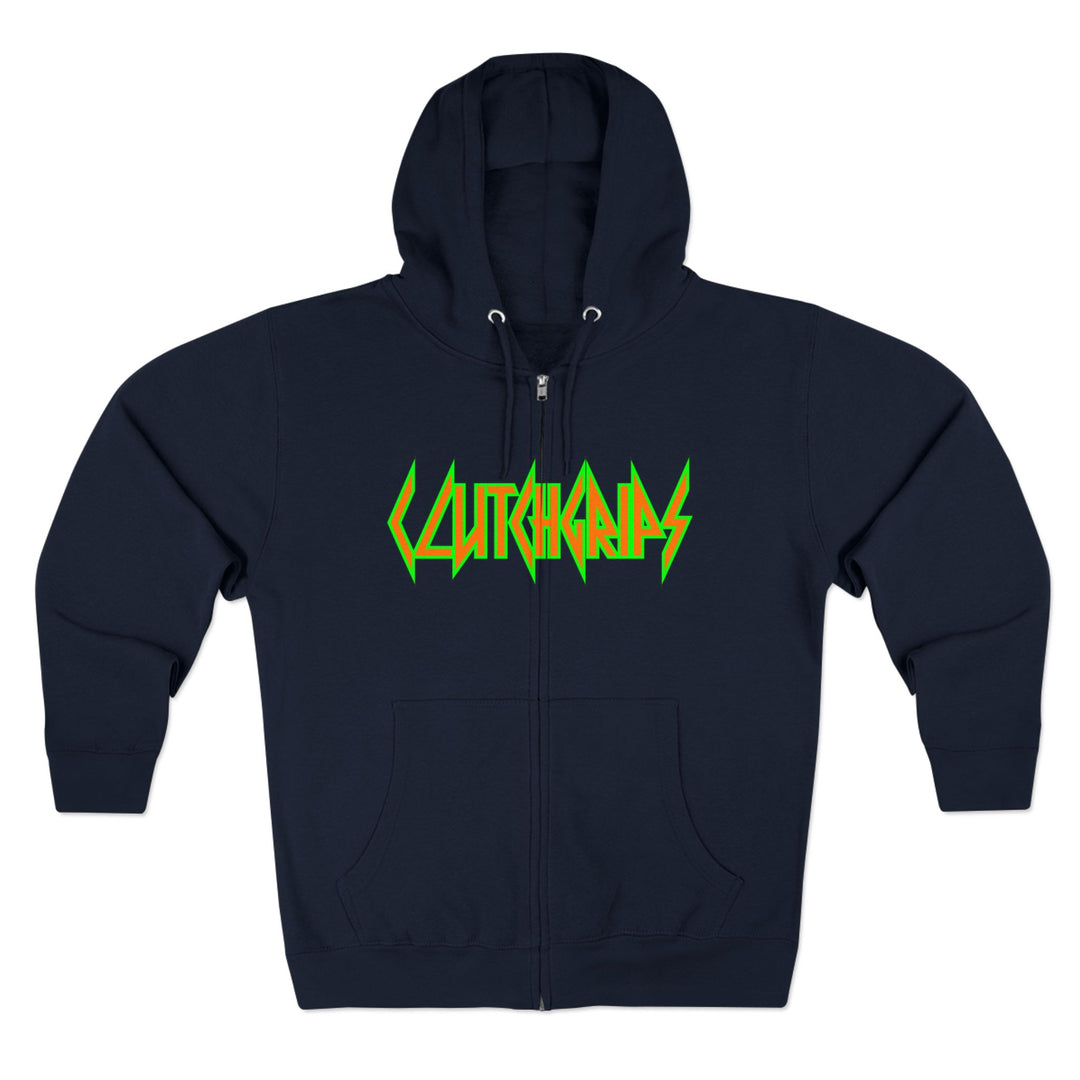 CG LIFT KICK ORANGE GREEN FADE/STAY SAVAGE ZIP UP