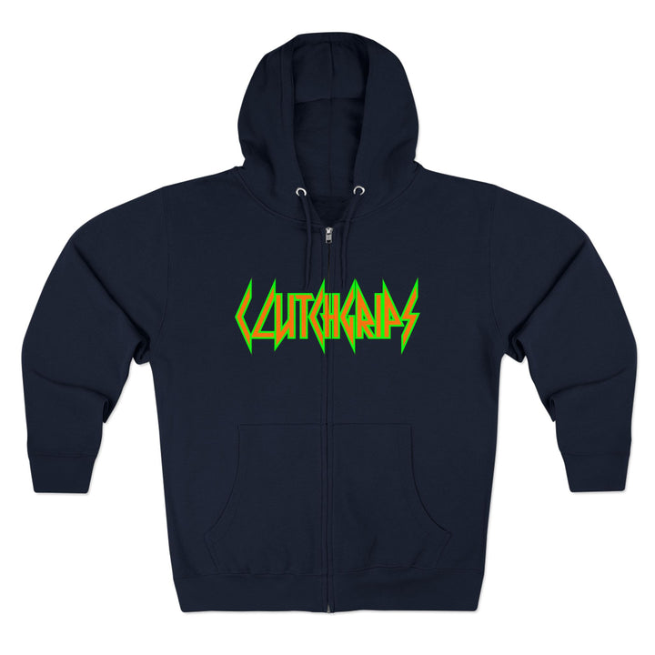 CG LIFT KICK ORANGE GREEN FADE/STAY SAVAGE ZIP UP
