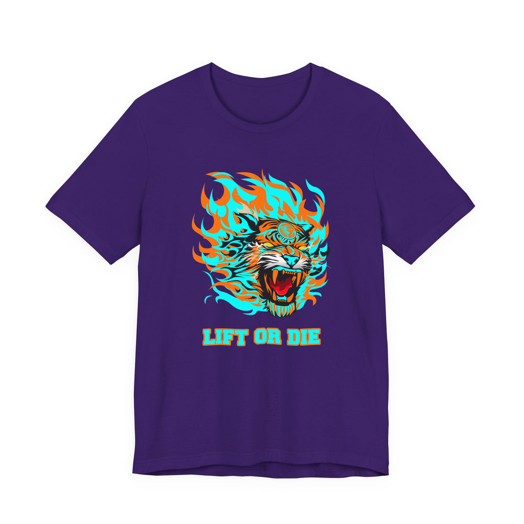 TIGER FLAME MIAMI AQUA ORANGE /LIFT OR DIE
