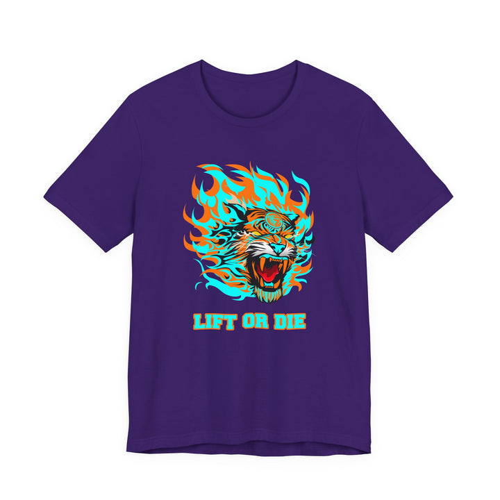 TIGER FLAME MIAMI AQUA ORANGE /LIFT OR DIE