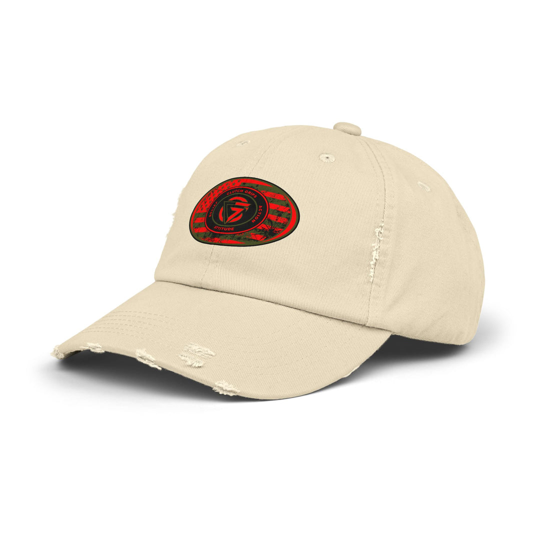 CG RED GREEN OVAL FLAG CAP