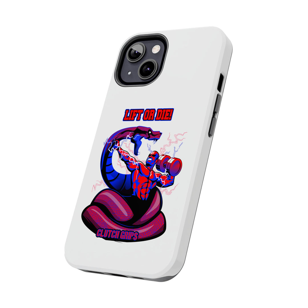 MAC VS SNAKE PHONE CASE RED BLUE /LIFT OR DIE