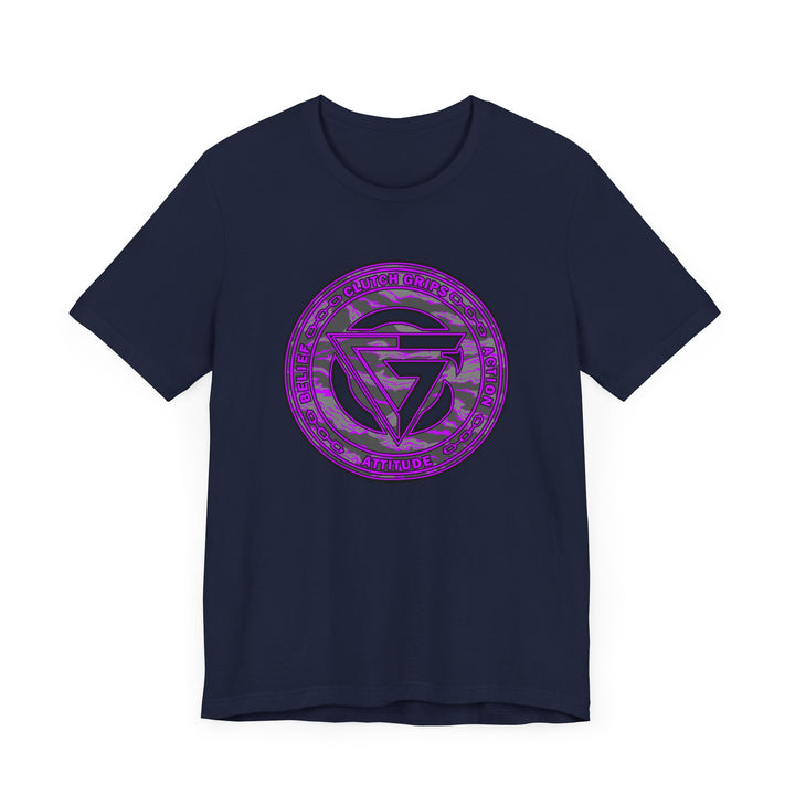 CG BASIC LOGO PURPLE GREY CAMO