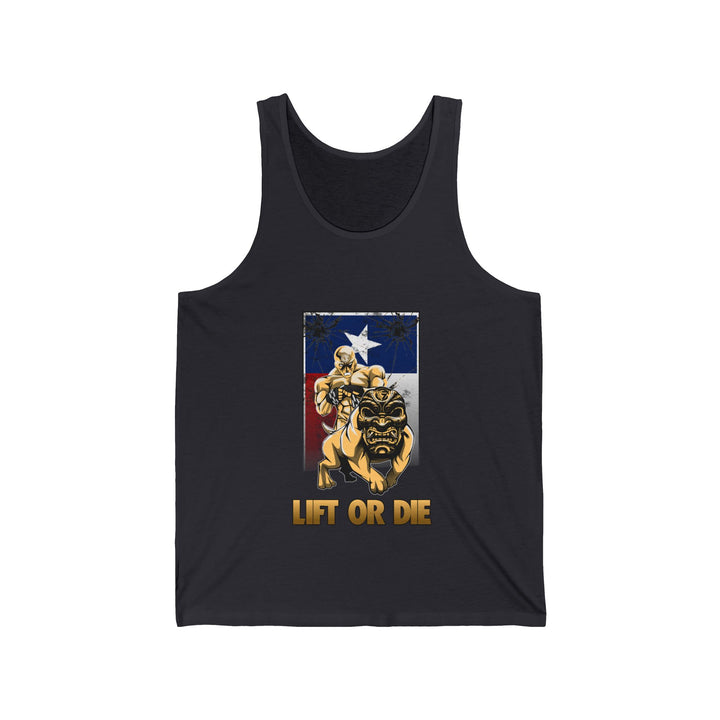 ANGRY DOG SAND TANK TEXAS FLAG/LIFT OR DIE