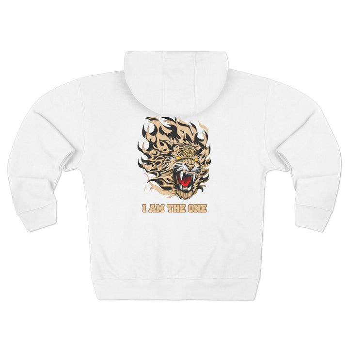 CG  TIGER FLAME DESERT SAND/I AM THE ONE ZIP UP