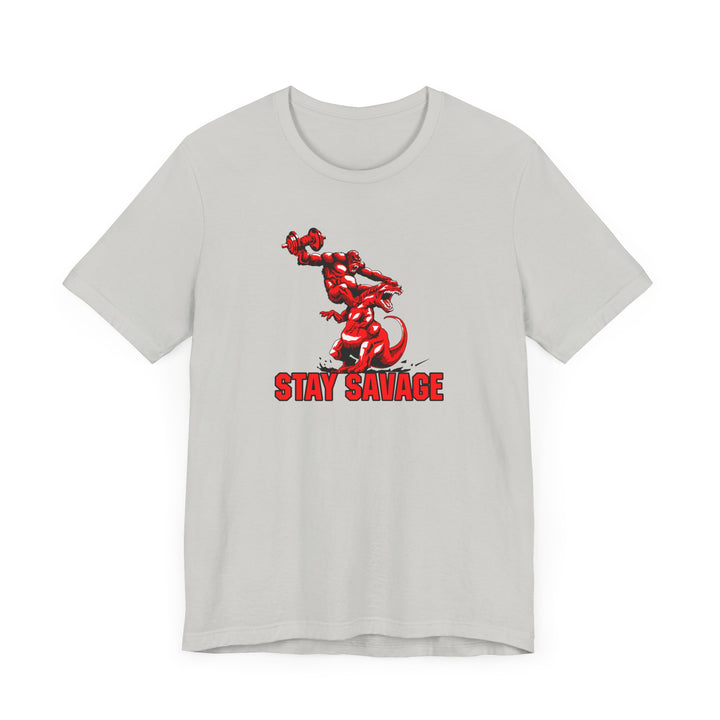CG MAD APE VS ZILLA REMATCH RED WHITE  /STAY SAVAGE