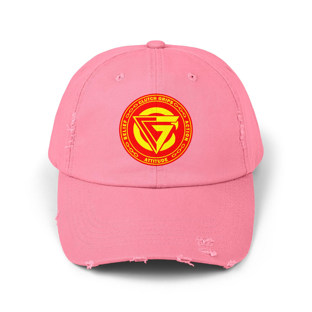 CG ORANGE RED LOGO CAP