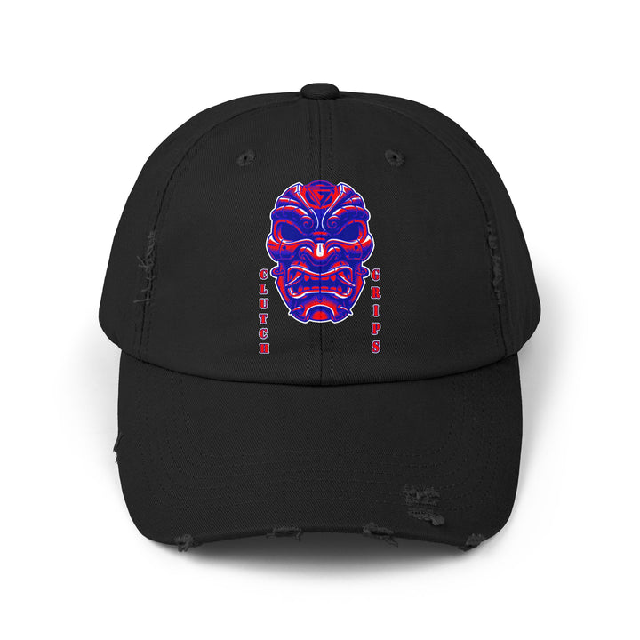 CG SAMURAI MASK RED BLUE CAP