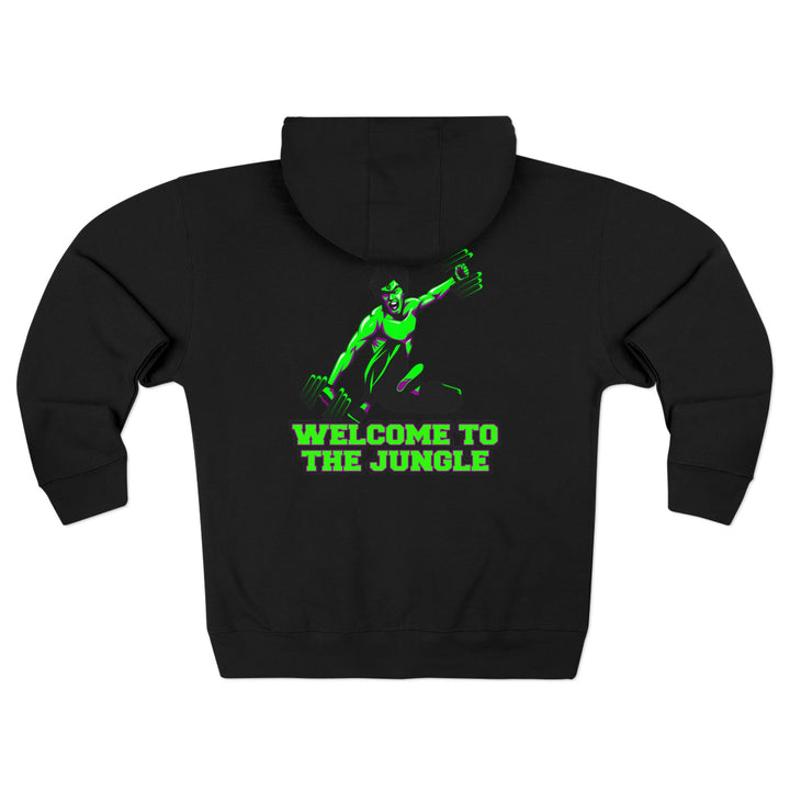 CG LIFT KICKPURPLE GREEN FADE/WELCOME TO THE JUNGLE ZIP UP