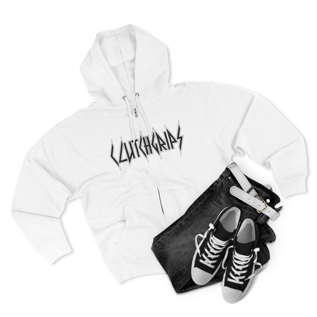 ENTER THE MAC BLACK WHITE/AMERICAN SAVAGE ZIP UP