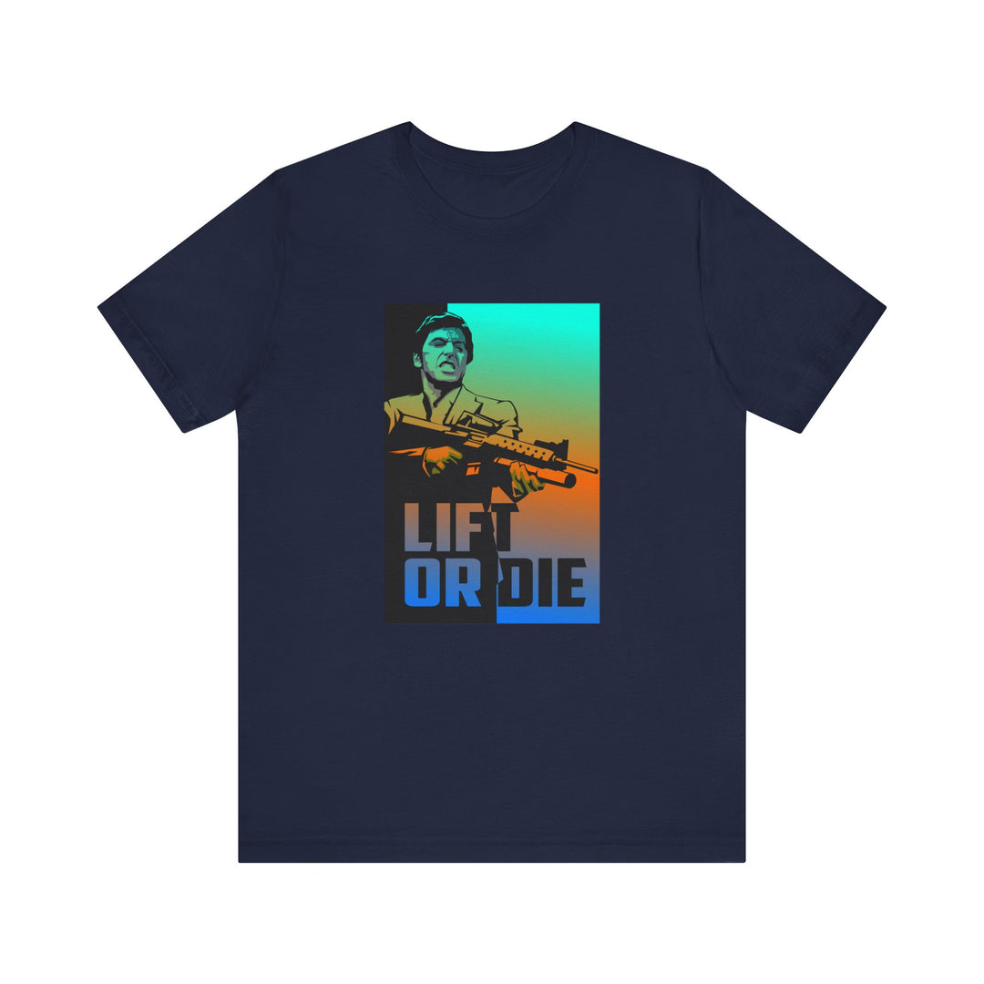 CG BLUE ORANGE AQUA MAN VS MAN /LIFT OR DIE