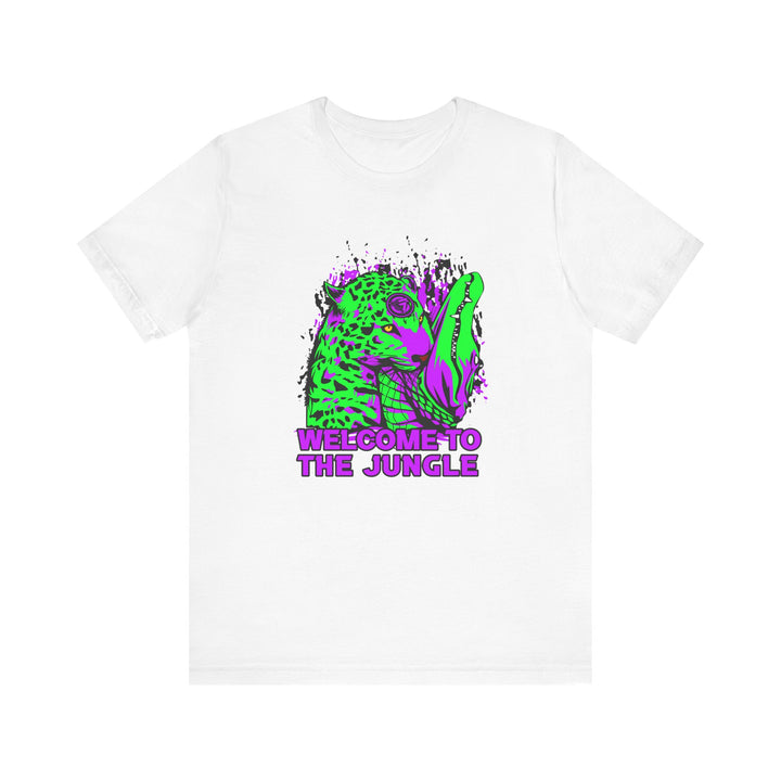 CG JAGUAR VS GATOR PURPLE GREEN/WELCOME TO THE JUNGLE