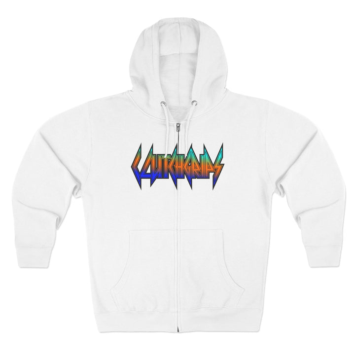 CG SERPENT SLAYER BLUE ORANGE AQUA /READY FOR WAR ZIP UP