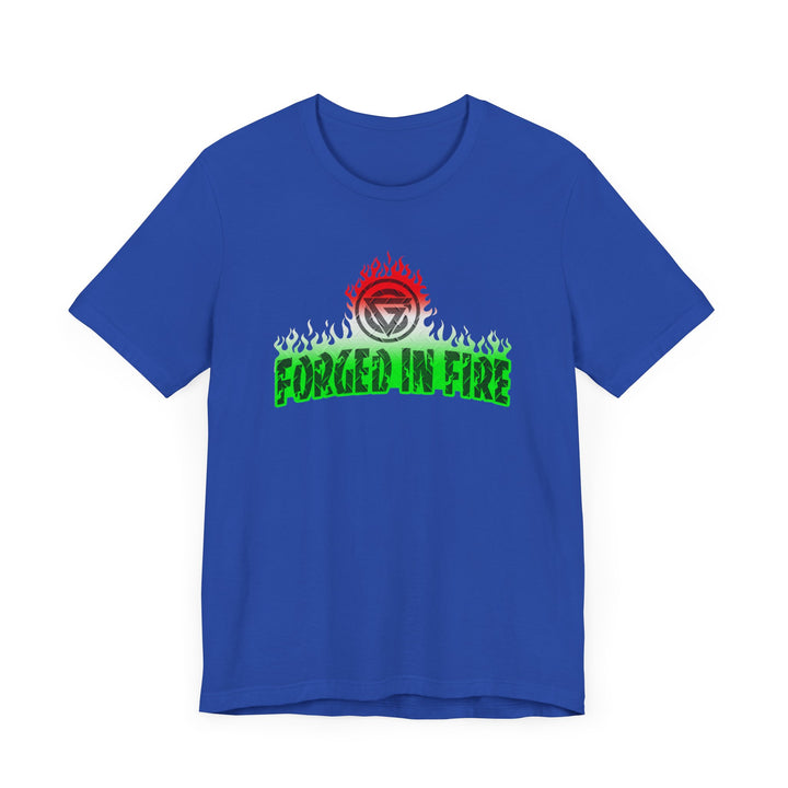 FORGED IN FIRE RED WHITE GREEN