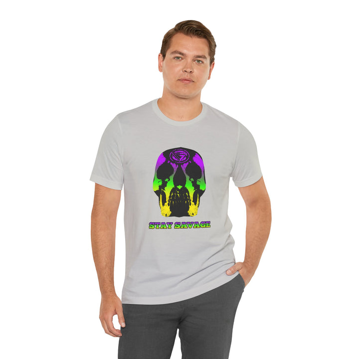 SKULLATOR YELLOW GREEN PURPLE /STAY SAVAGE