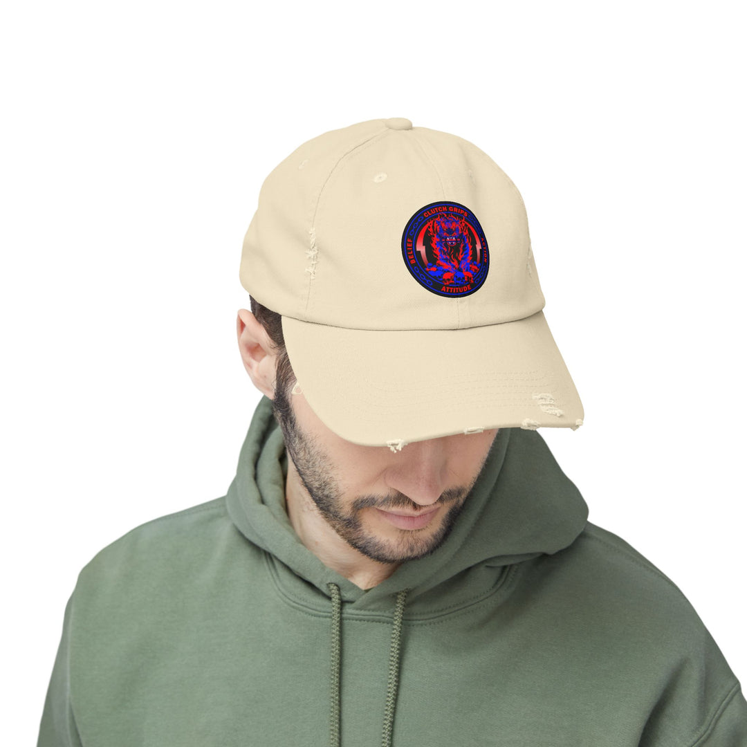 CG DYNAMITE TIGER HYPER RED BLUE COIN CAP