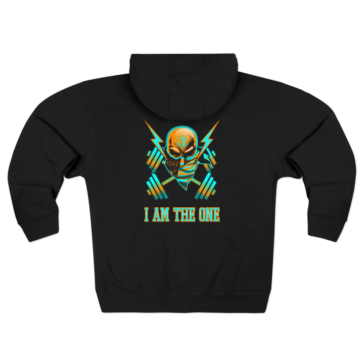 CG SKULL BANDIT MIAMI COLORS/ I AM THE ONE ZIP UP
