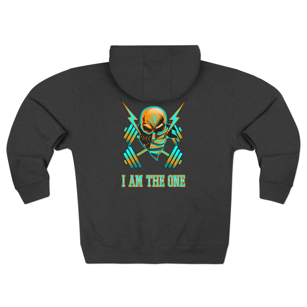 CG SKULL BANDIT MIAMI COLORS/ I AM THE ONE ZIP UP