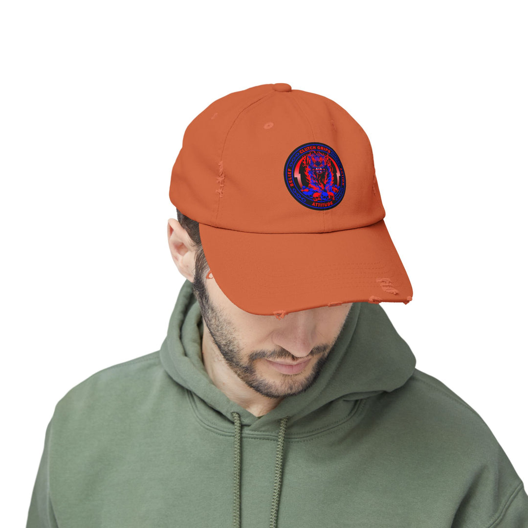 CG DYNAMITE TIGER HYPER RED BLUE COIN CAP