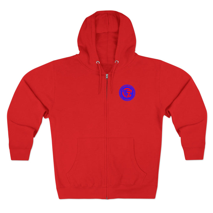 CG SPARTAN LIFT RED BLUE/CLUTCH GRIPS ZIP UP