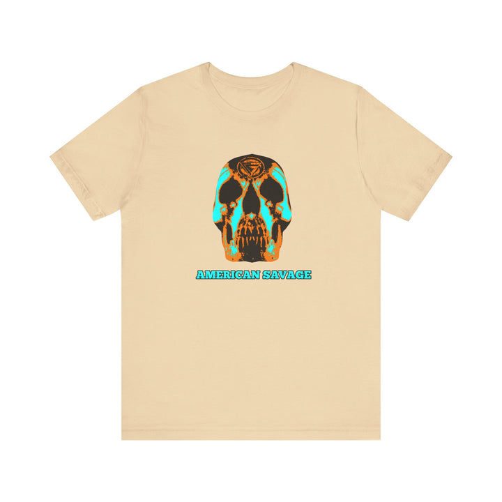 SKULLATOR MIAMI AQUA ORANGE /AMERICAN SAVAGE