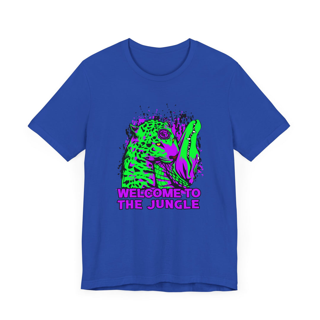 CG JAGUAR VS GATOR PURPLE GREEN/WELCOME TO THE JUNGLE