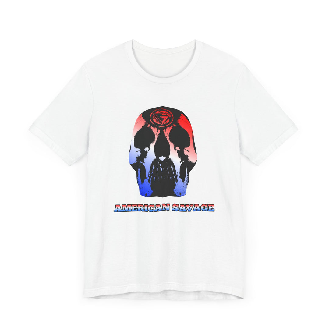 SKULLATOR RED WHITE  BLUE /AMERICAN SAVAGE