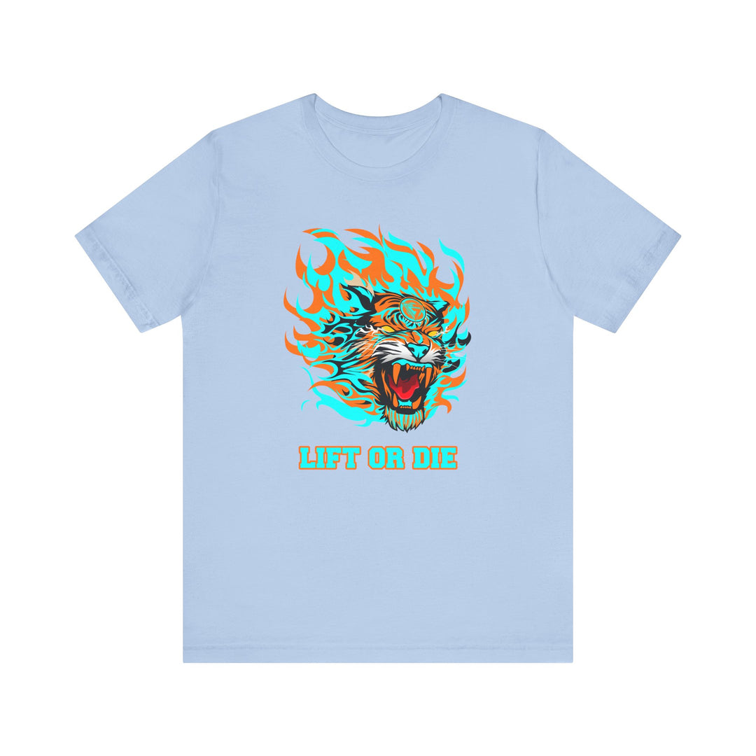 TIGER FLAME MIAMI AQUA ORANGE /LIFT OR DIE