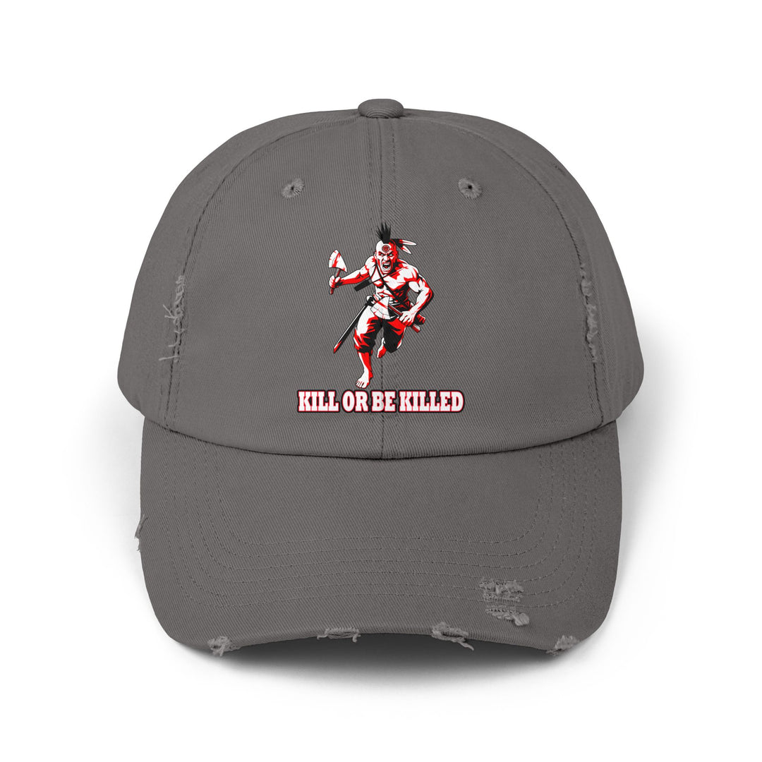 MAC BRAVE RED WHIITE/KILL OR BE KILLED CAP