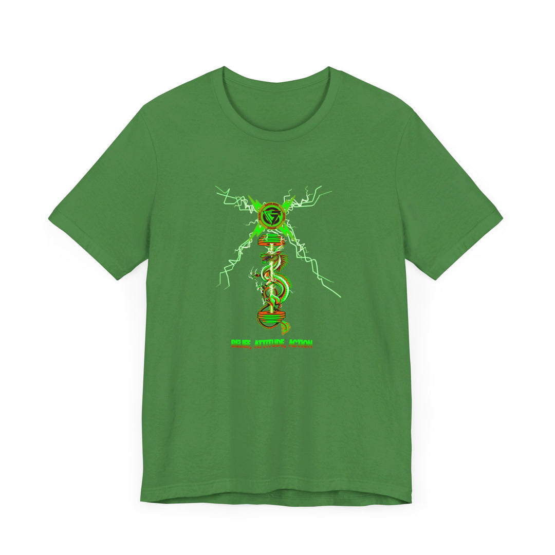 BARBELL DRAGON GREEN ORANGE