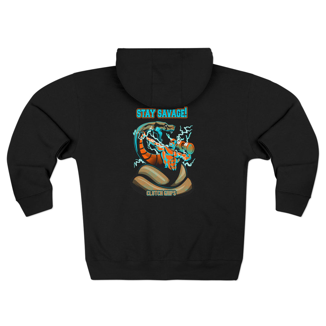 MAC VS SNAKE MIAMI /STAY SAVAGE ZIP UP