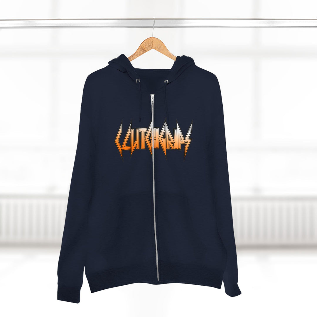 CG A AMERICAN WARRIORS ORANGE WHITE FADE /CONQUER ZIP UP
