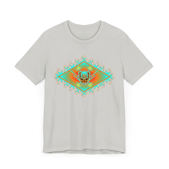 CG DIAMOND SKULLATOR MIAMI AQUA ORANGE DBL BELL