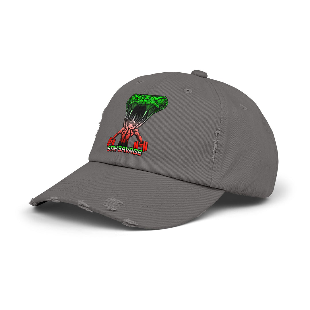 MAN VS VIPER RED WHITE GREEN FADE /STAY SAVAGE CAP