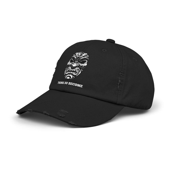 CG SAMURAI MASK WHITE BLACK /THINK DO BECOME CAP