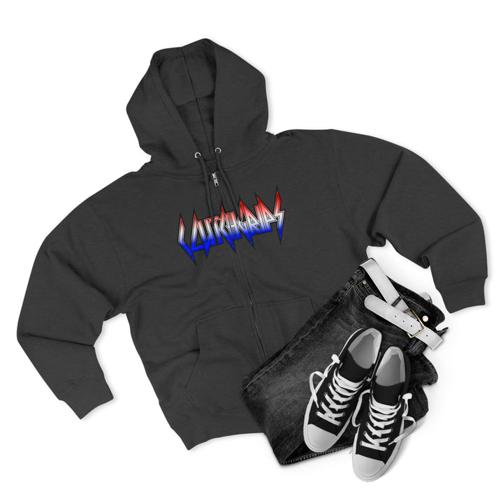 CG SERPENT SLAYER RED WHITE BLUE /DONT BE A BITCH ZIP UP