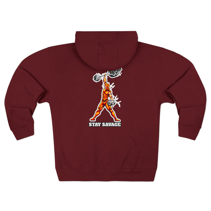 MAC POWER LIFT RED GOLD /STAY SAVAGE ZIP UP