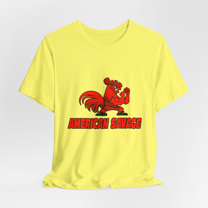 CG ANGRY ROOSTER RED/AMERICAN SAVAGE